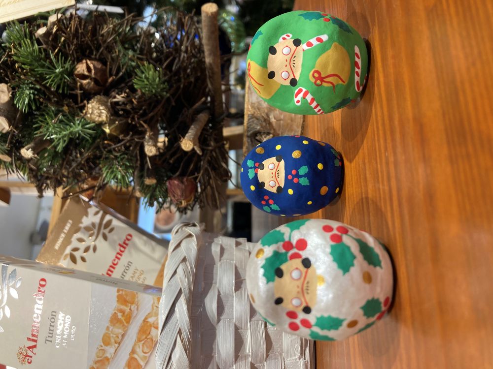 クリスマスだるま/緑　山口さくら