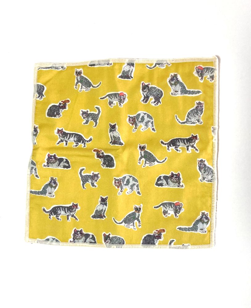 パイル＆ハンカチ mini / yellow/ivory
