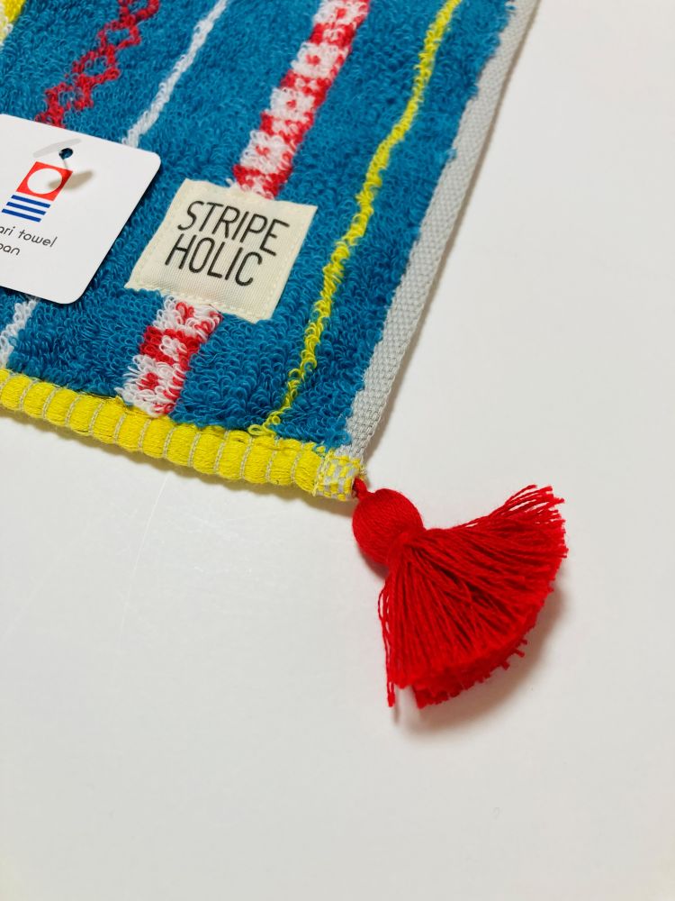 STRIPE　HOLIC　今治タオルハンカチ