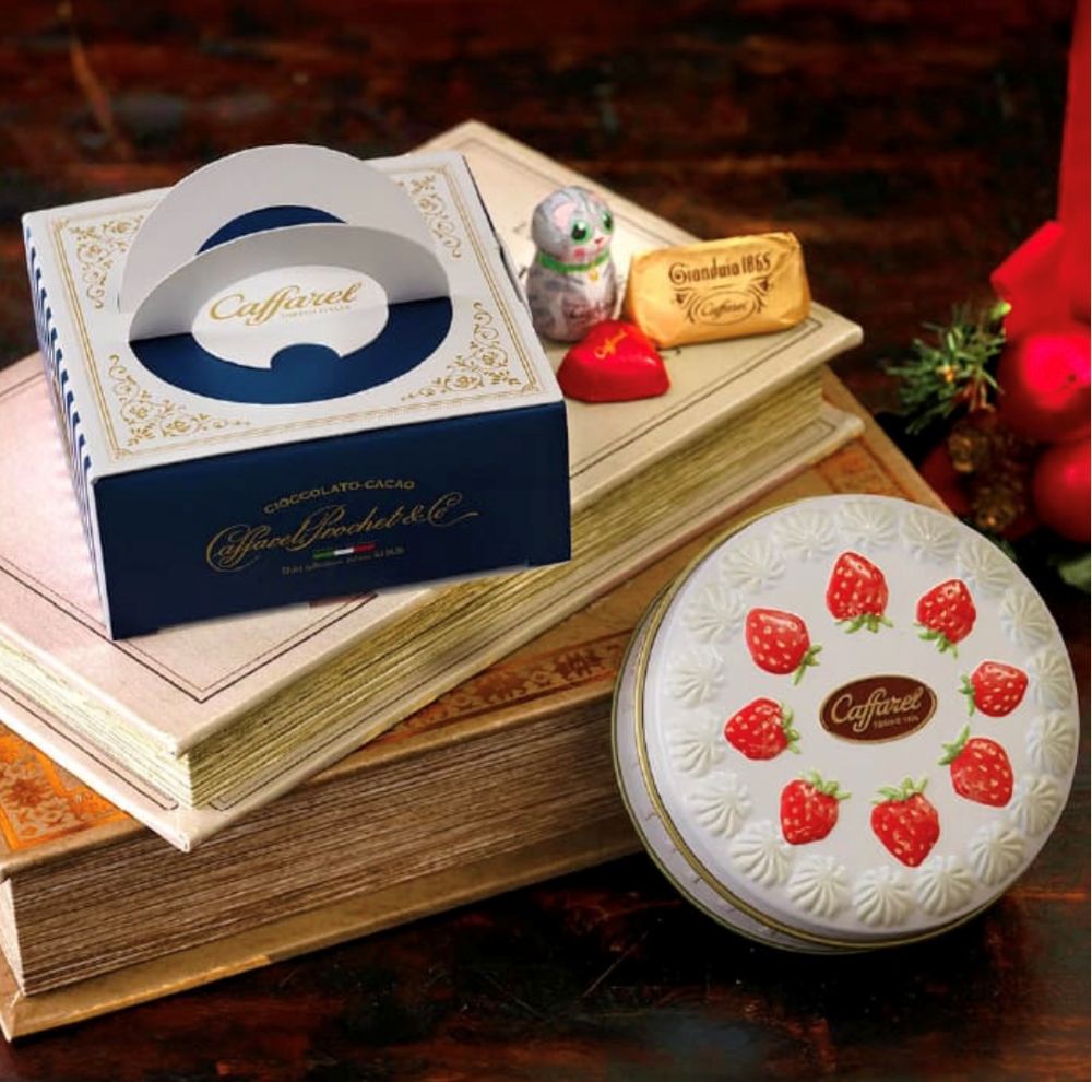 【箱付き】カファレル　ケーキ缶