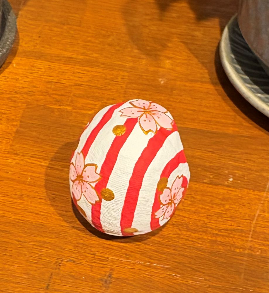 桜だるま　赤　山口さくら
