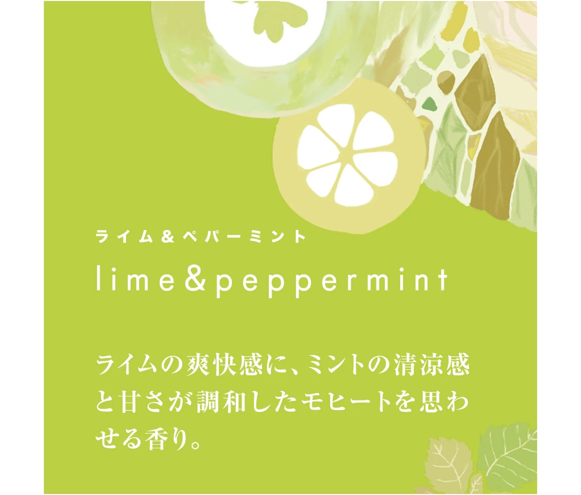 【箱付き】澄み風 リードディフューザー ライム ＆ ペパーミント