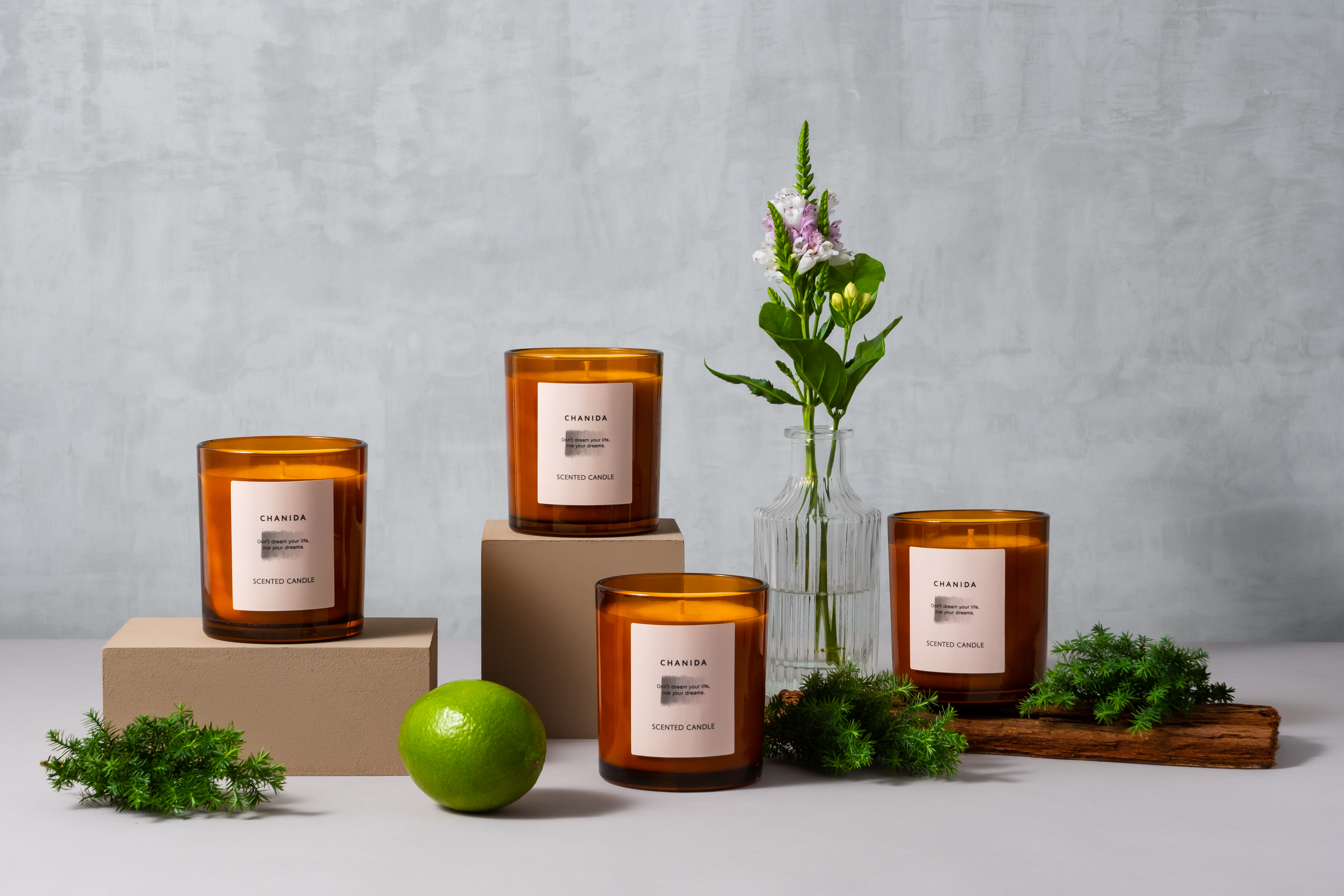 フランキンセンス・ローズ / Scented Candle