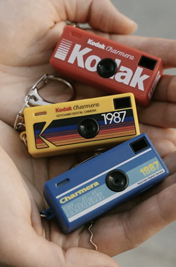 Kodak Charmera キーチェーンデジタルカメラ 1987年デザイン KODAK CHARMERA キーチェーン デジタルカメラ | grappino グラッピーノ