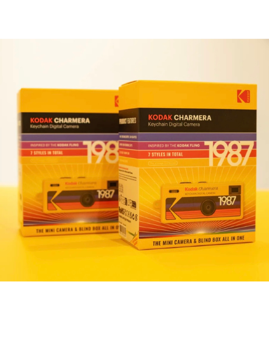 Kodak Charmera キーチェーンデジタルカメラ1987 イエロー KODAK CHARMERA キーチェーン デジタルカメラ | grappino グラッピーノ