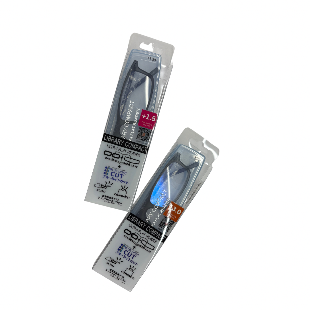 老眼鏡　リーディンググラス　LIBRARY　COMPACT　ULTRA　FLAT　READER