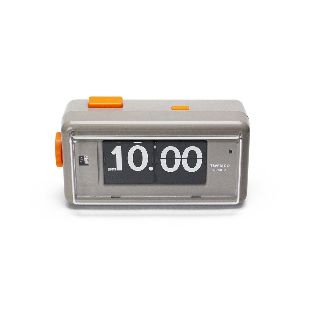 TWEMCO トゥエンコ アラームテーブルクロック　AL-30 “グレー” | 置き時計