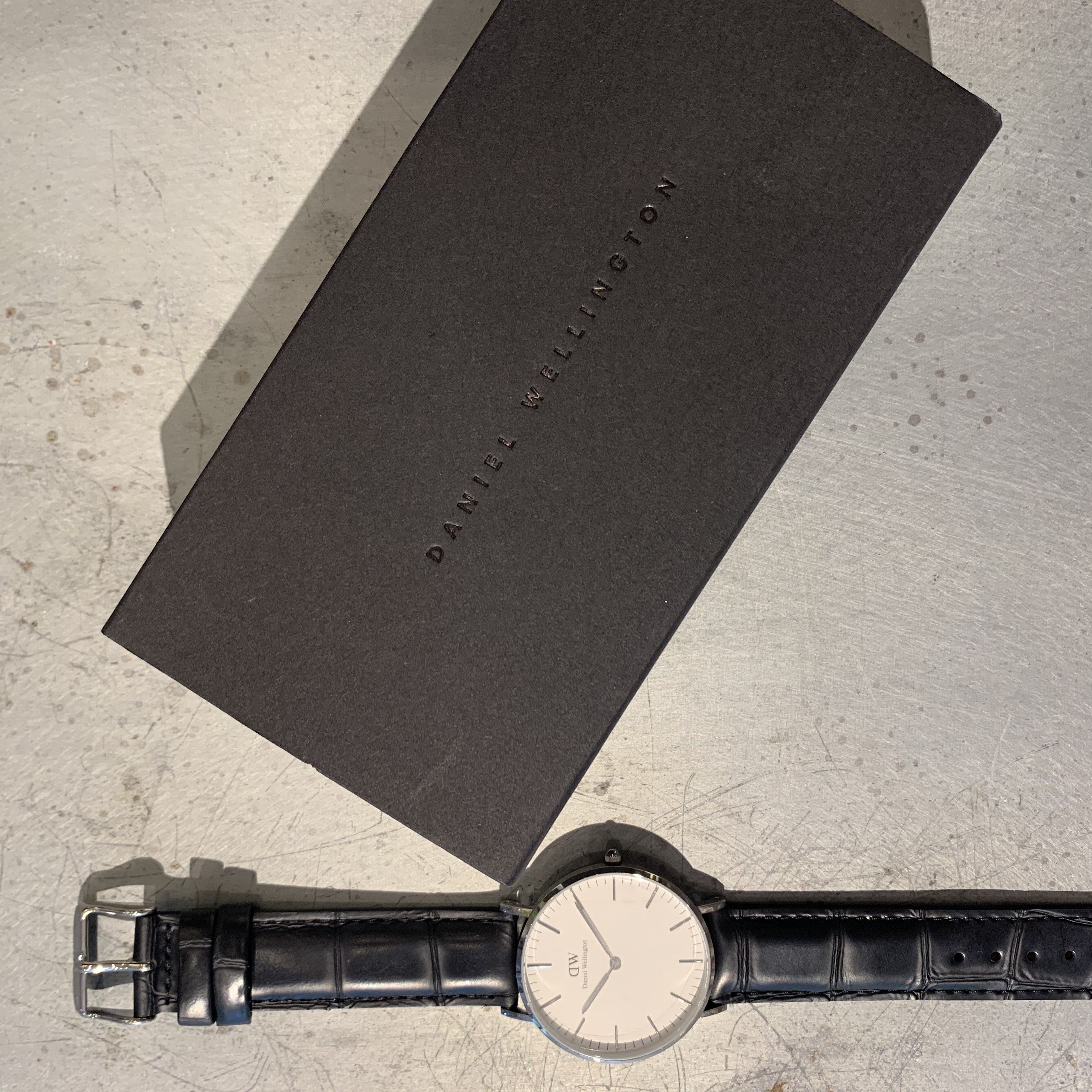Daniel Wellington　Classic Reading　Silver36mm