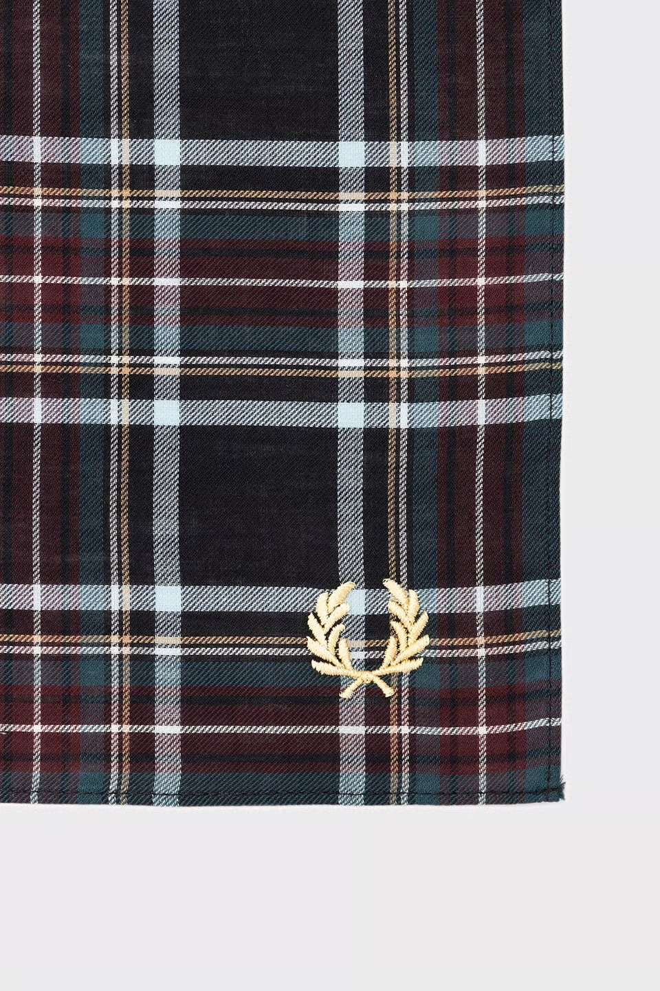 FRED PERRY　Handkerchief F20007　102：BLACK