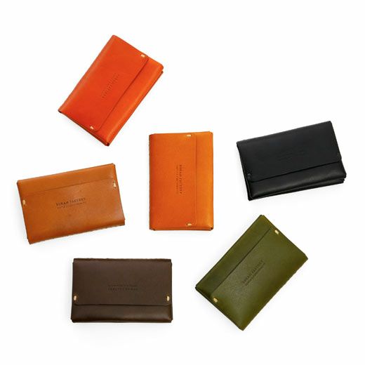 DURAM Card Case　ドゥラム カードケース　BR　牛革、真鍮