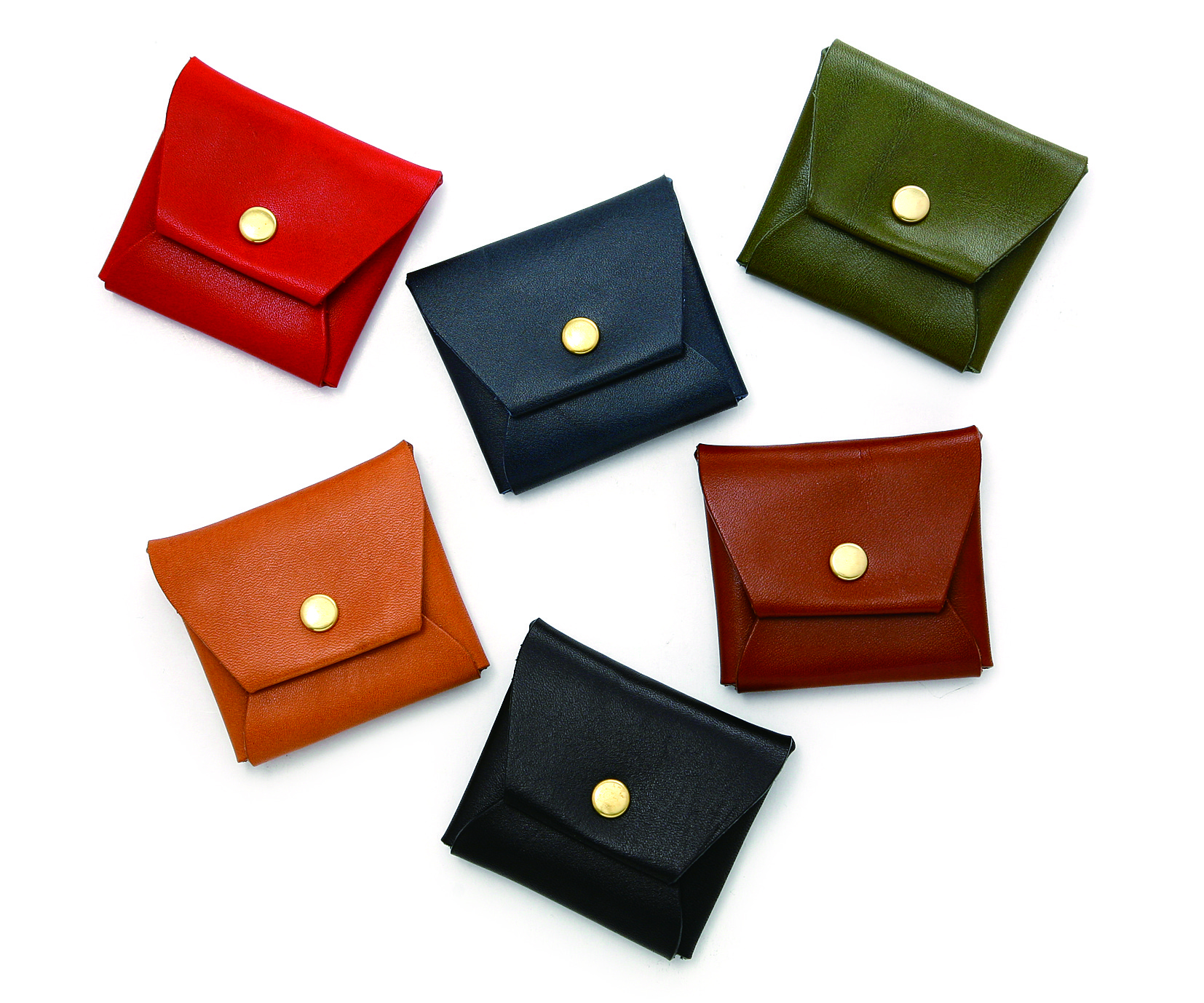 DURAM Coin Case　ドゥラム コインケース　RE　　牛革、真鍮