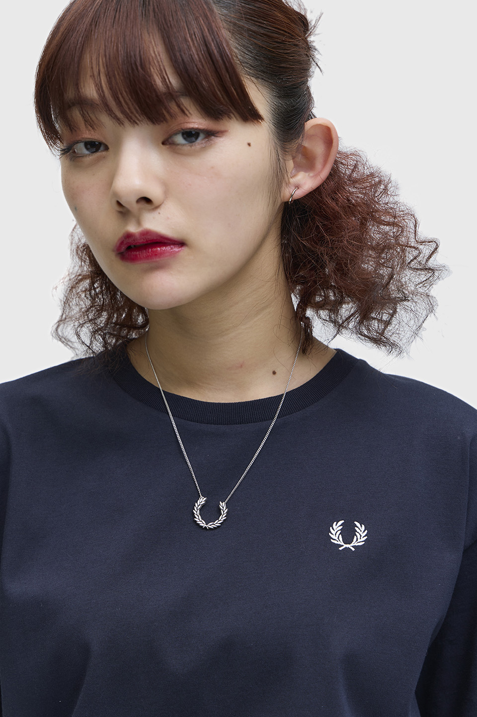 Crew Neck T-Shirt G1142　311：NAVY