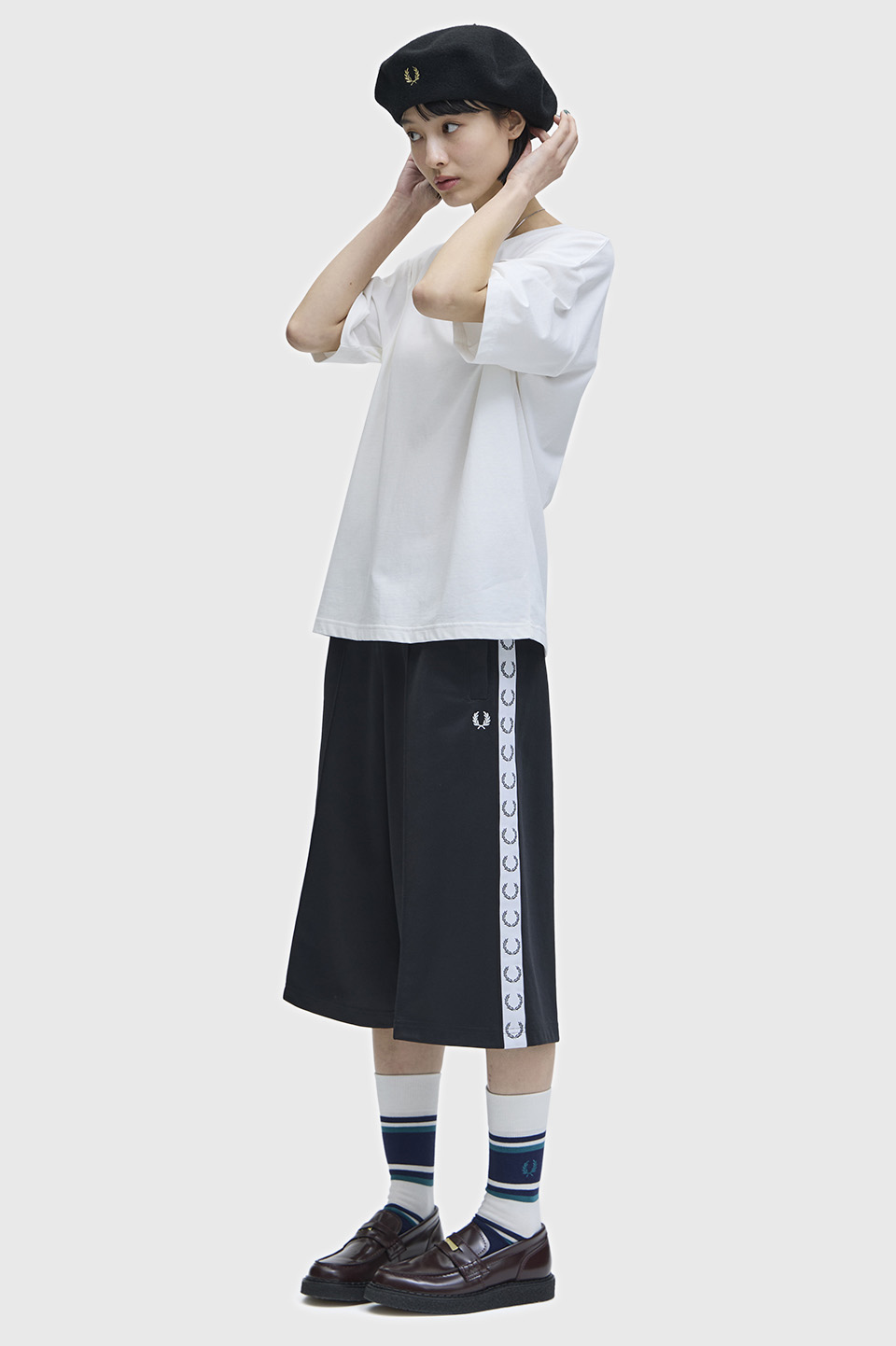 Crew Neck T-Shirt G1142　129：SNOW WHITE