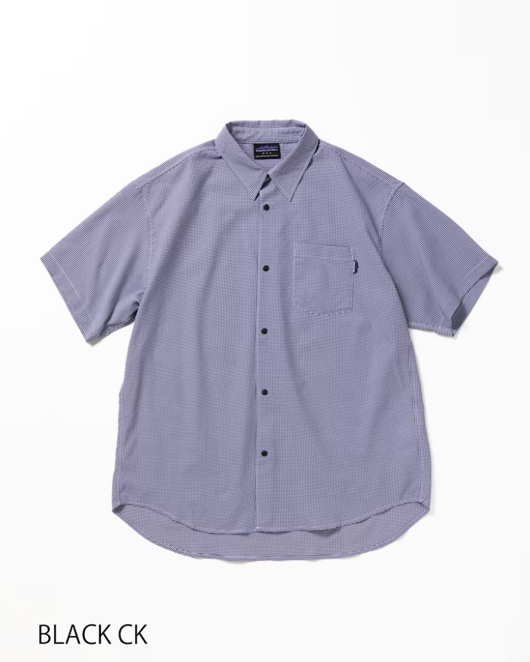 [M's]SHORT SLEEVE SHIRT HIGH AIR PERMEABILITY CHECK/ショートスリーブシャツ