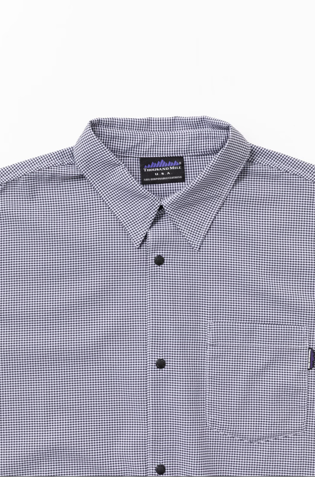 [M's]SHORT SLEEVE SHIRT HIGH AIR PERMEABILITY CHECK/ショートスリーブシャツ