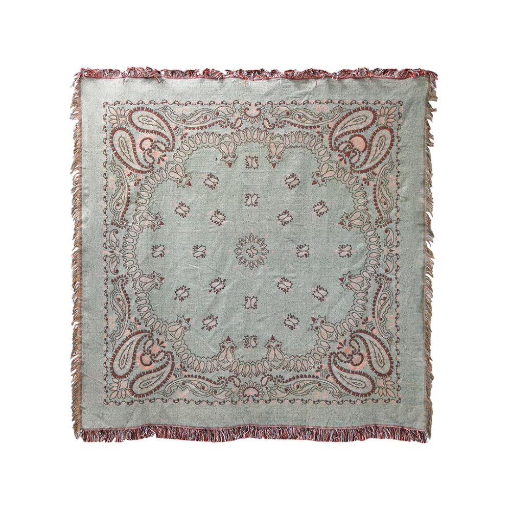 Bandana Throwket "Paisley / Red"