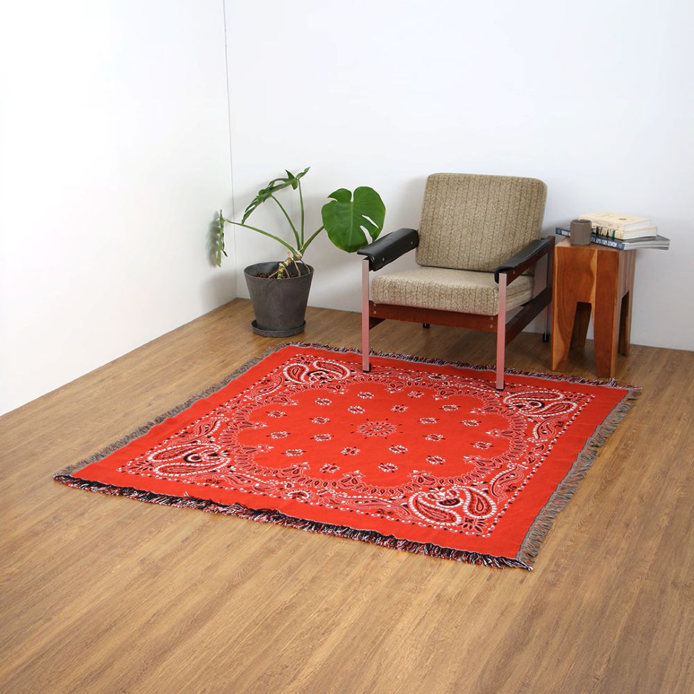 Bandana Throwket "Paisley / Red"