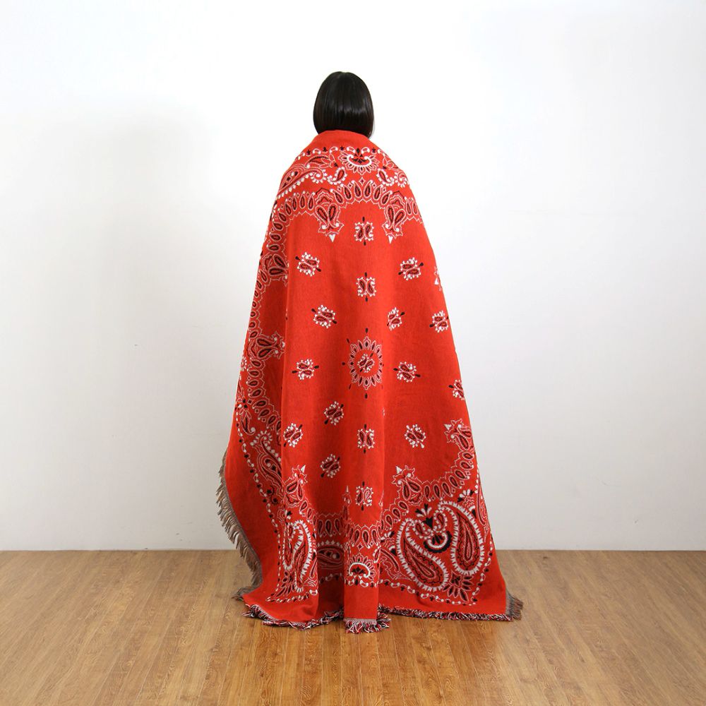 Bandana Throwket "Paisley / Red"