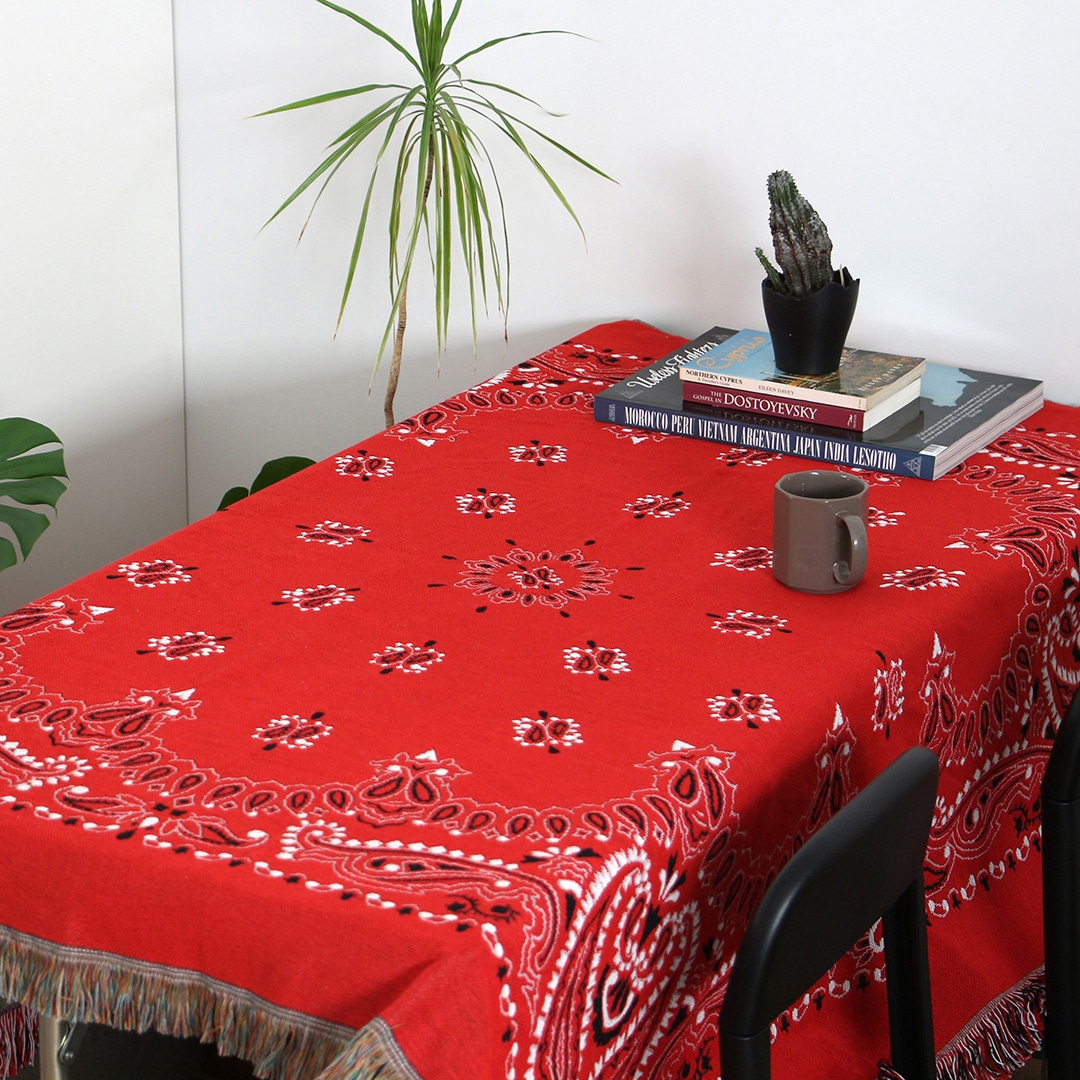Bandana Throwket "Paisley / Red"