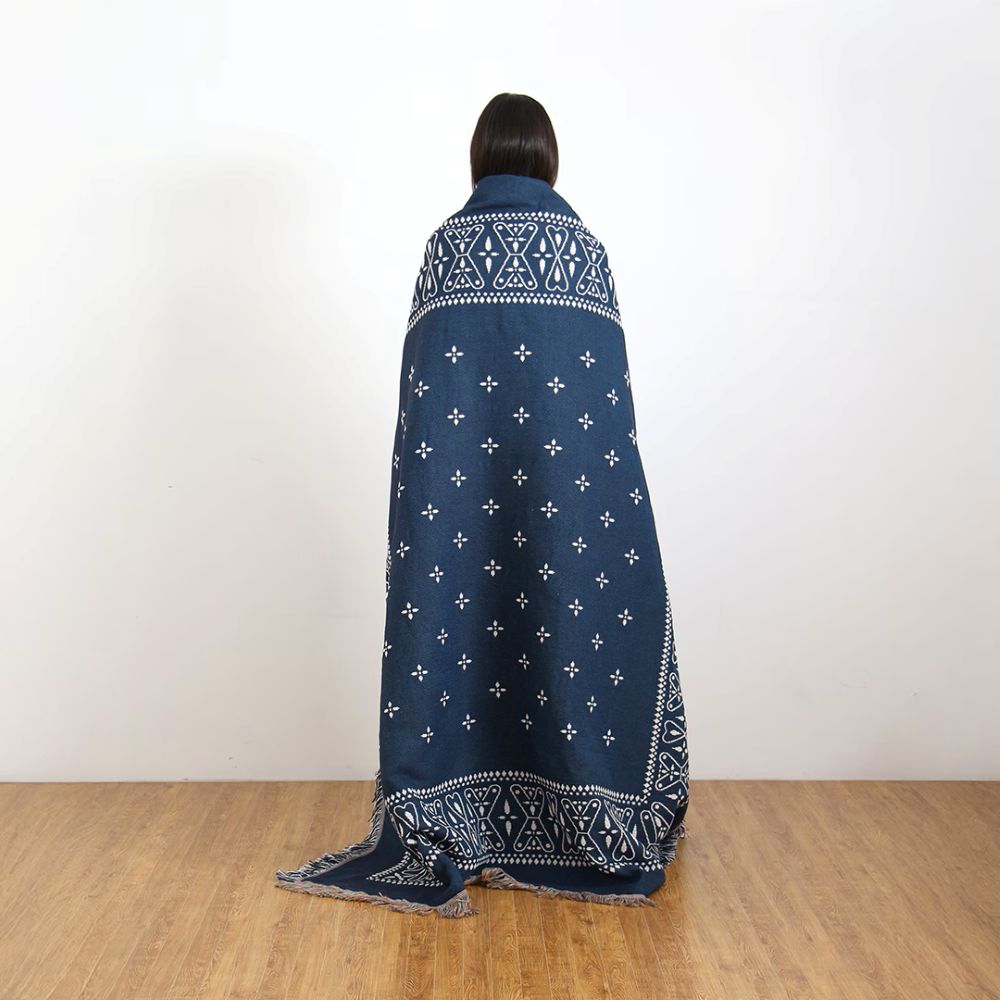 Bandana Throwket "Cross / Navy"