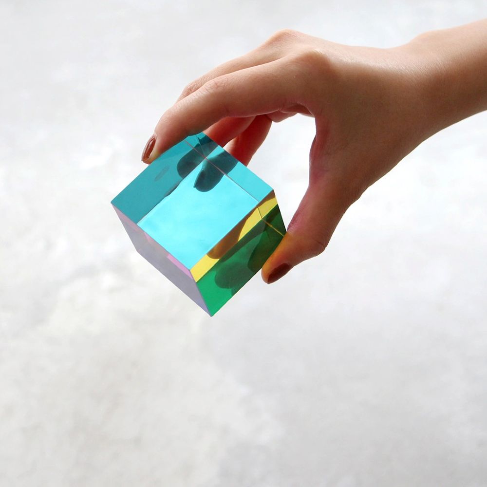 The Original CMY Cube "50mm"　オブジェ