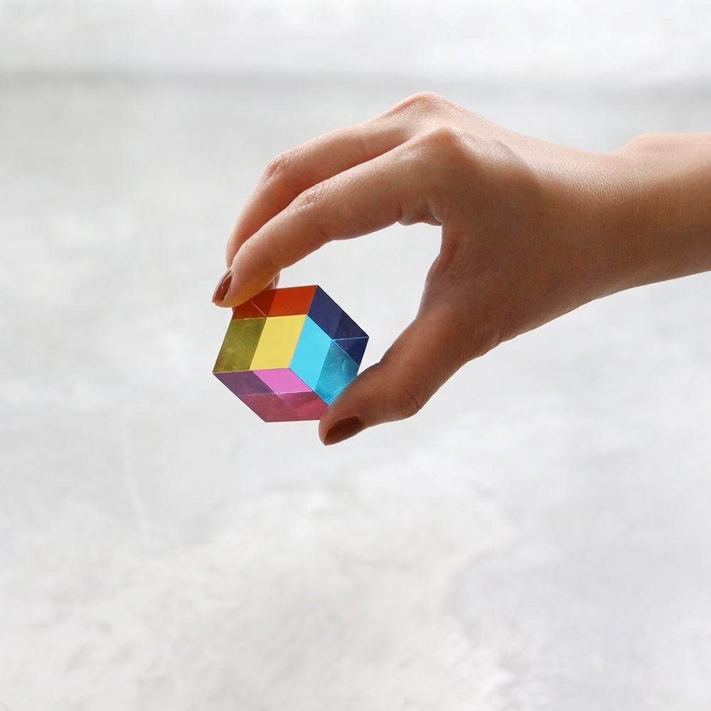The Original CMY Cube "30mm"　オブジェ