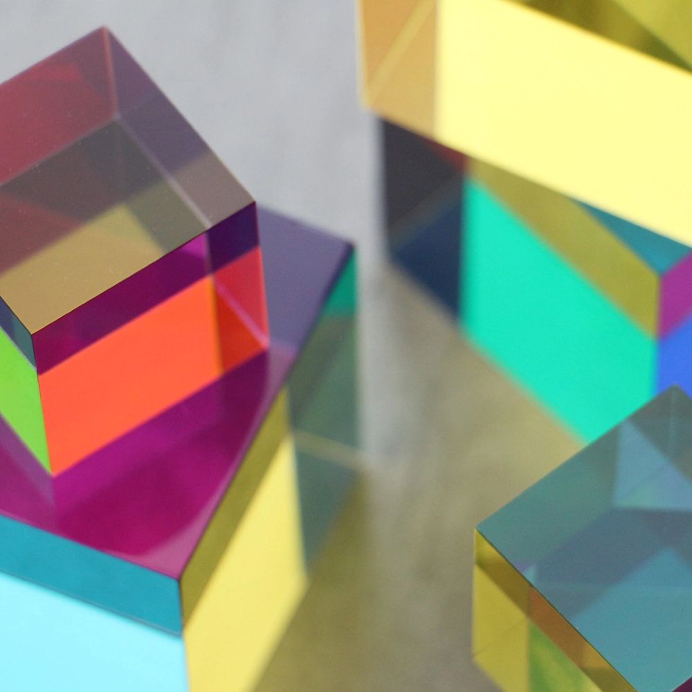 The Original CMY Cube "30mm"　オブジェ
