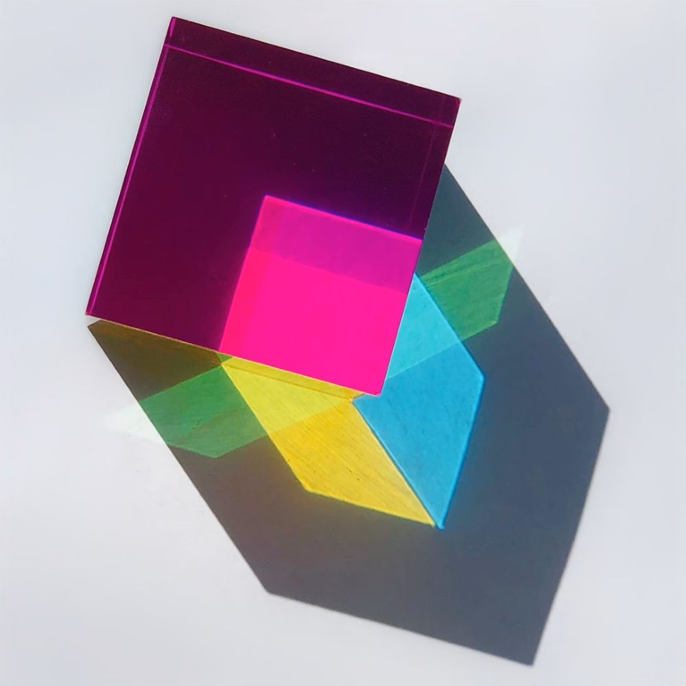 The Original CMY Cube "30mm"　オブジェ