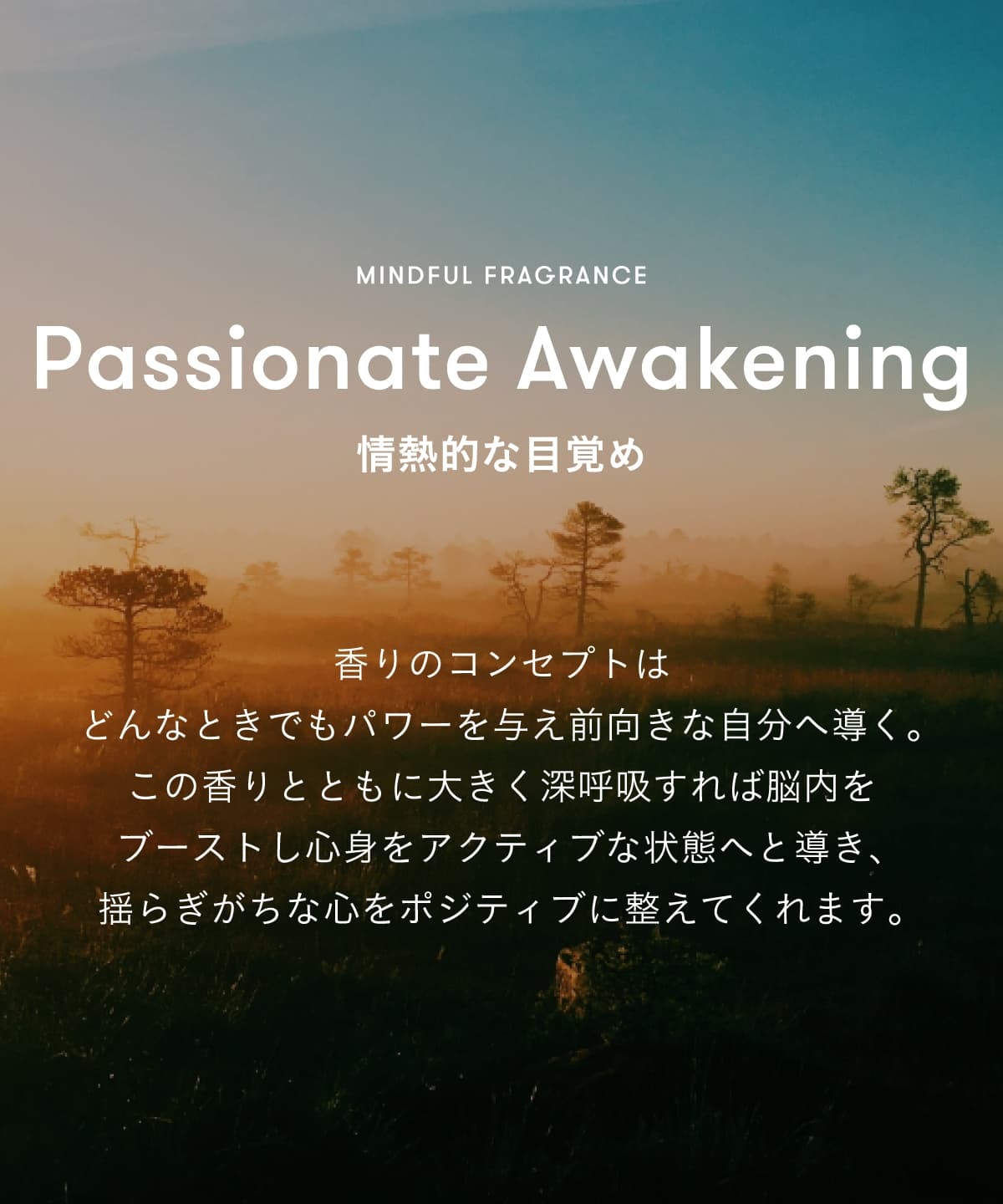 【箱付き】SINN PURETE　マインドフル フレグランス / Passionate Awakening（情熱的な目覚め） MINDFUL FRAGRANCE / Passionate Awakening