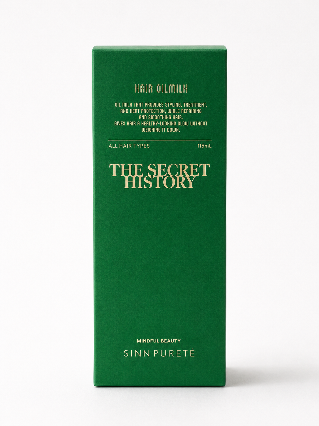 【箱付き】SINN PURETEヘア オイルミルク / THE SECRET HISTORY（秘められた物語） HAIR OIL MILK / THE SECRET HISTORY