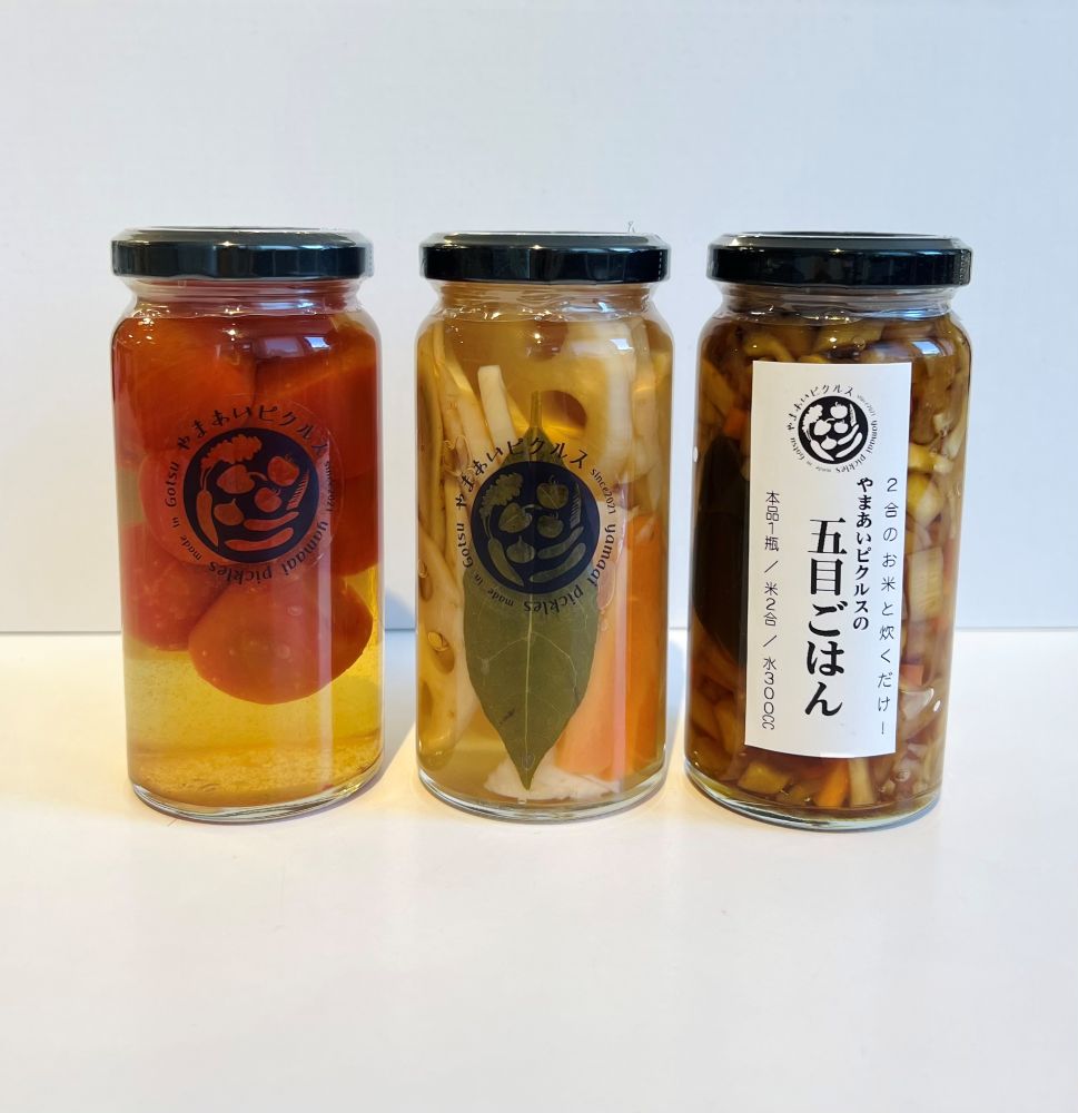 【お中元・箱付き】ピクルス3本ギフトセット