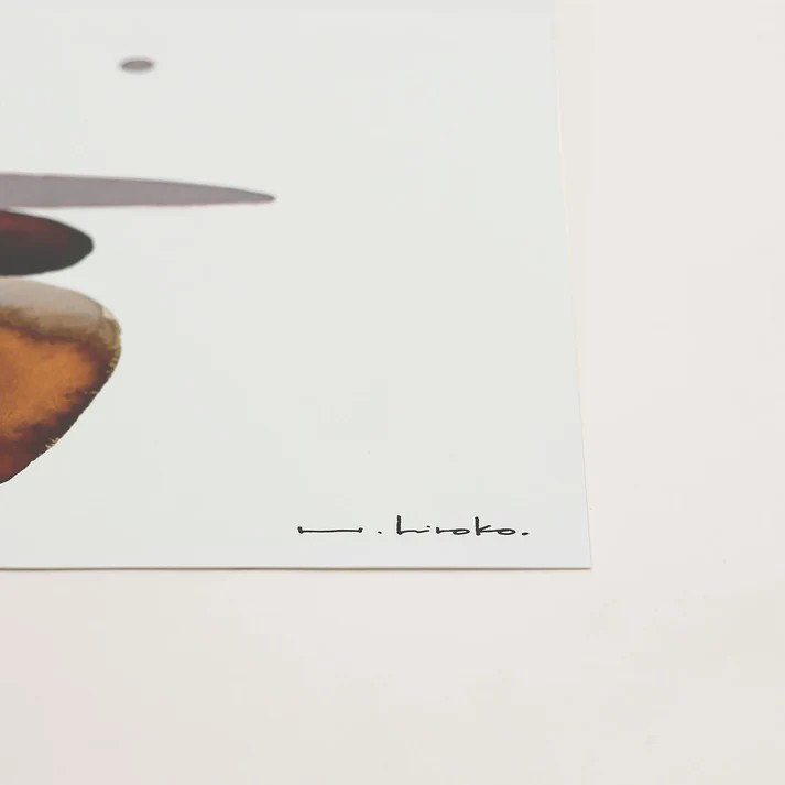 アートポスター　ROCKBALANCING（ロックバランシング）　30　Designed by Hiroko Hashimoto