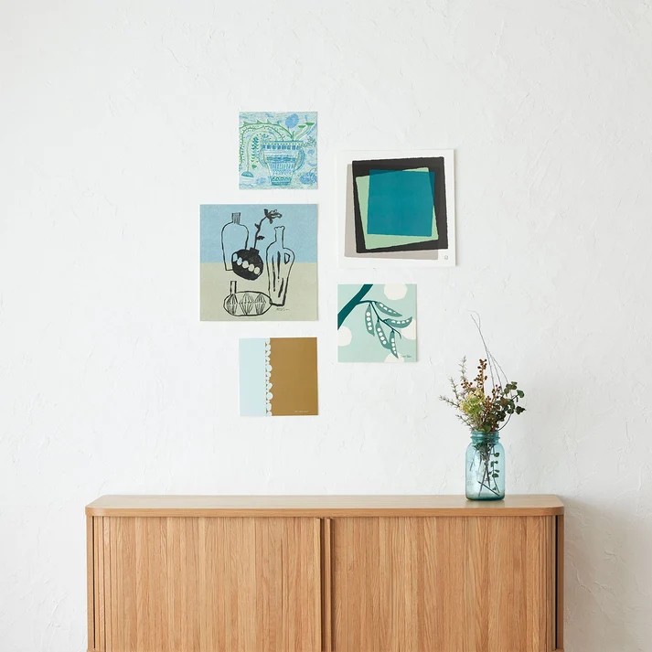 アートポスター 窓々 green 30 Designed by QUARTER REPORT