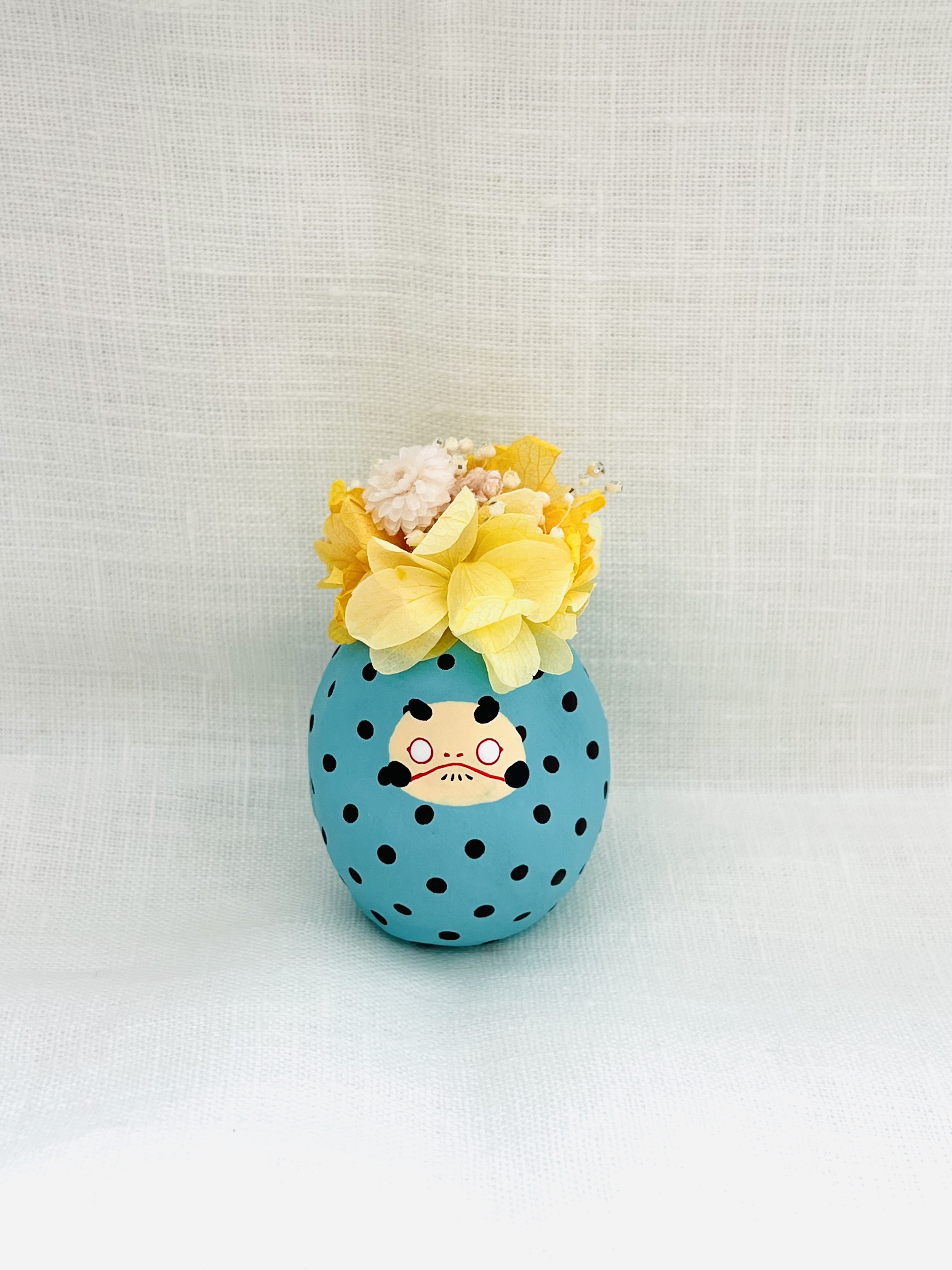 ブーケ付きだるま　山口さくら