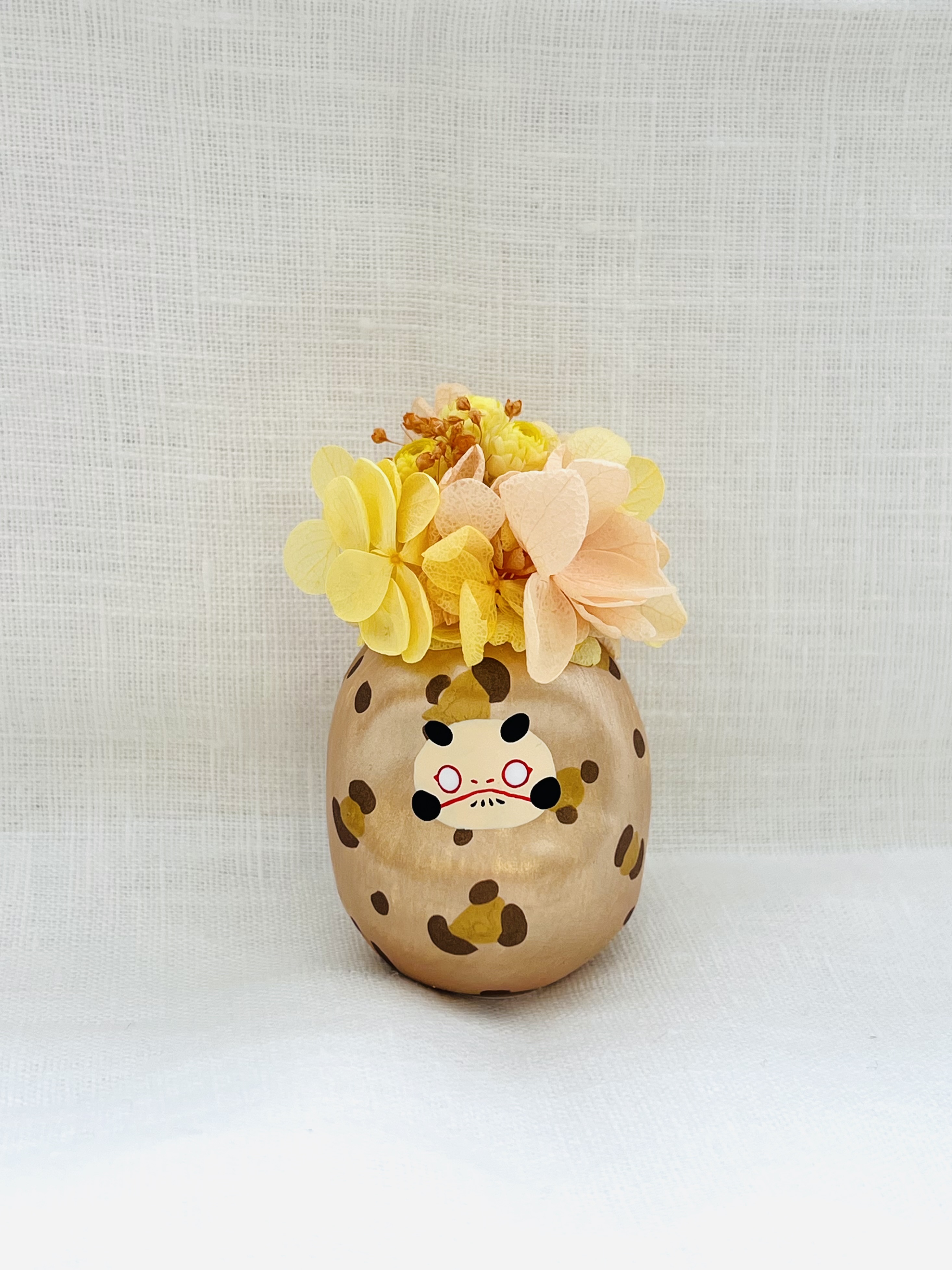 ブーケ付きだるま　山口さくら