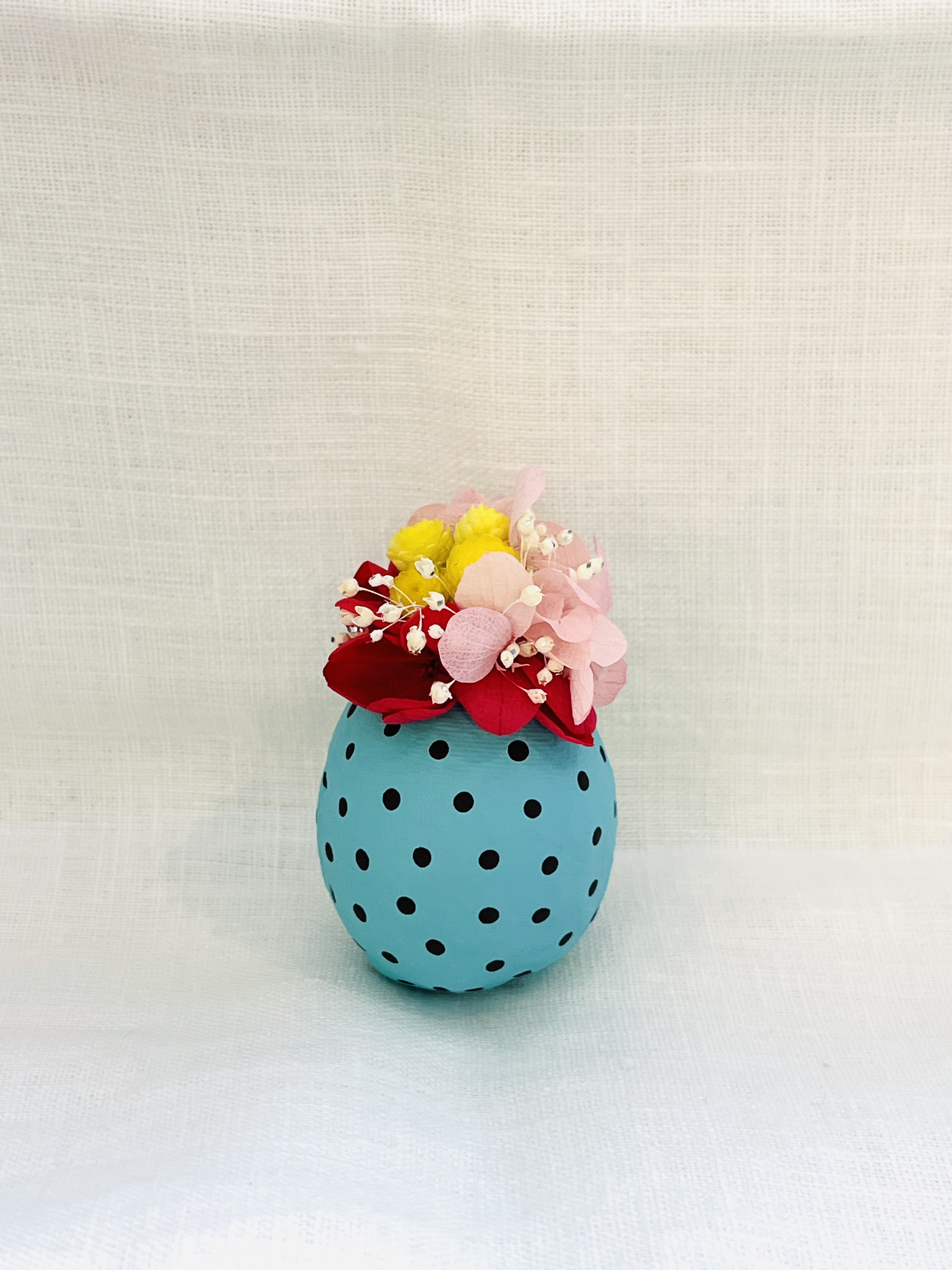 ブーケ付きだるま　山口さくら