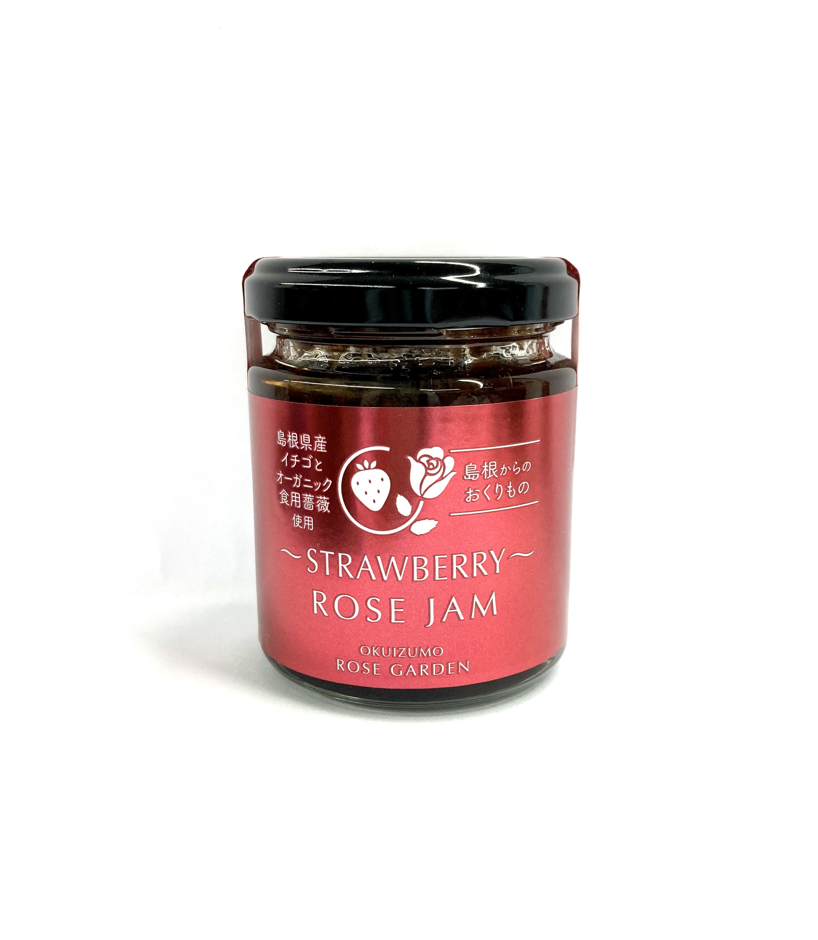 薔薇香るイチゴのミックスジャム　奥出雲薔薇園
